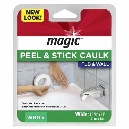 Bargainwizz Magic Tub & Wall Bathtub Sealer Trim, White Home Improvement 1 Bargainwizz Magic Tub & Wall Bathtub Sealer Trim, White Home Improvement
