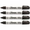 Bargainwizz Sharpie Permanent Markers Black Pro Bullet Tip (4-Pack) Blacks Office Supplies