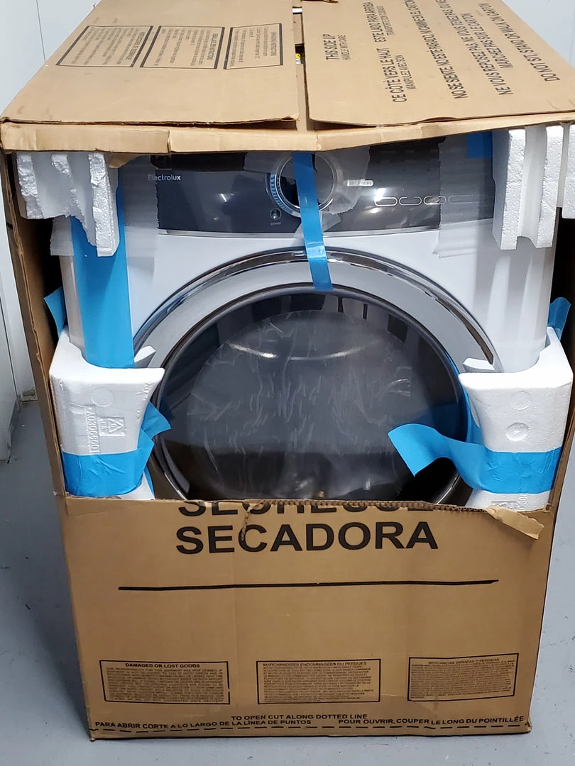 Bargainwizz Electrolux Electric Dryer W/ Allergen Cycle - Whitetric Dryer, White, 2 Bargainwizz Electrolux Electric Dryer W/ Allergen Cycle - Whitetric Dryer, White,