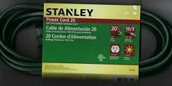 Bargainwizz Electronics, Computer & Office Stanley Outdoor 20ft Extension Cord
