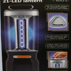 Bargainwizz The Black Series Dual-Powered 21-LED Lantern By Shift3