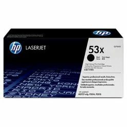 Bargainwizz HP 53X (Q7553X) Black High Yield Original LaserJet Toner Cartridge Office Supplies