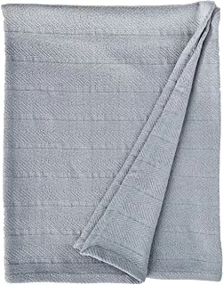Bargainwizz Eddie Bauer Gray Cotton F/Q Blanket Home & Garden 1 Bargainwizz Eddie Bauer Gray Cotton F/Q Blanket Home & Garden