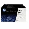 Bargainwizz HP 05A Black Toner Cartridges, Standard, 2/Pack