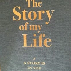 Bargainwizz Education The Story Of My Life - Lined Both Sides