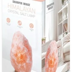 Bargainwizz Sharper Image Himalayan Salt Crystal Lamp Home & Garden