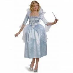 Bargainwizz Disney Cinderella Movie: Fairy Godmother Deluxe Costume Costumes