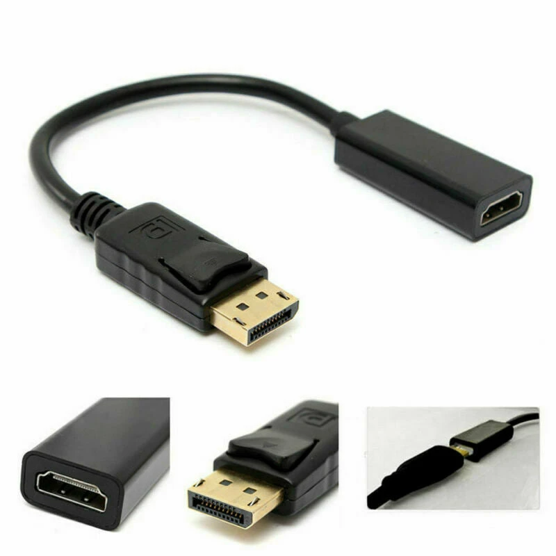 Bargainwizz DisplayPort To HDMI Active Adapter (M/F) 1 Bargainwizz DisplayPort To HDMI Active Adapter (M/F)