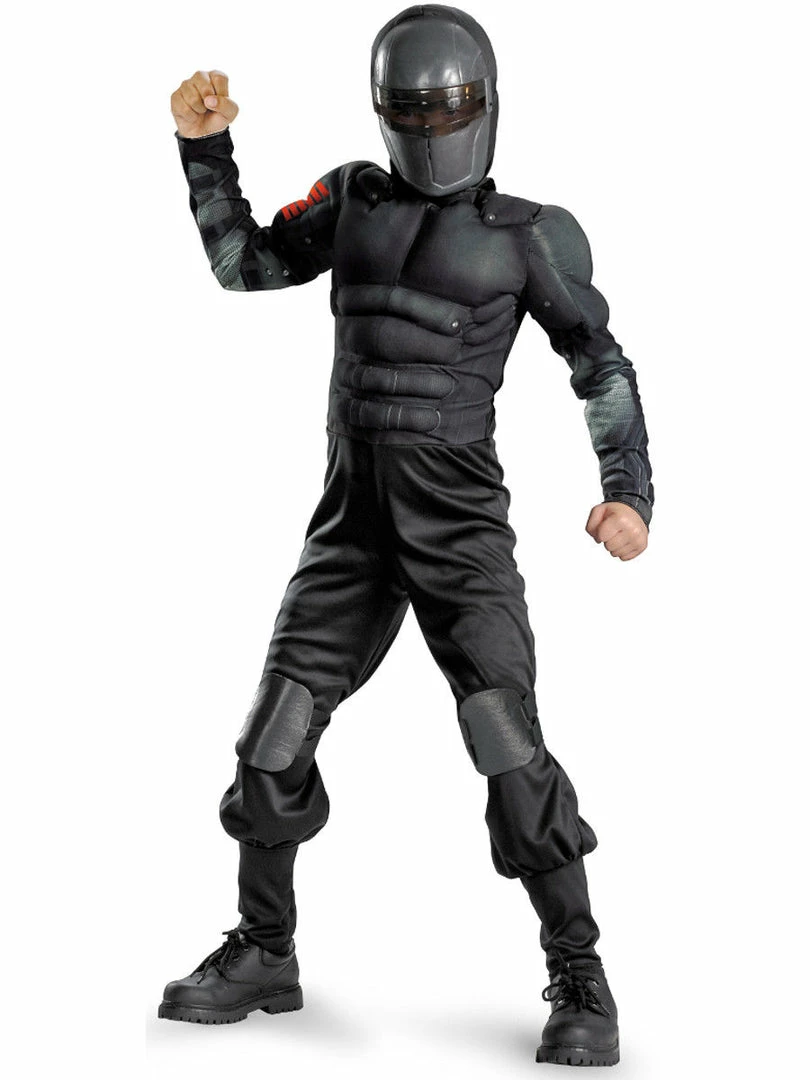 Bargainwizz G.I. JOE Snake Eyes Muscle Costume Costumes 1 Bargainwizz G.I. JOE Snake Eyes Muscle Costume Costumes