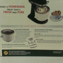 Bargainwizz Kitchen Aid Ice Cream Maker