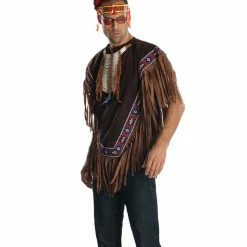 Bargainwizz Costumes Native American Poncho Costume