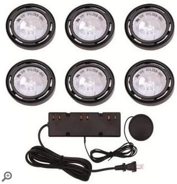 Bargainwizz PUCK LIGHTS UTILITECH 120V 6-LIGHT XENON ACCENT KIT 3-LEVEL TOUCH DIMMER Home & Garden 1 Bargainwizz PUCK LIGHTS UTILITECH 120V 6-LIGHT XENON ACCENT KIT 3-LEVEL TOUCH DIMMER Home & Garden