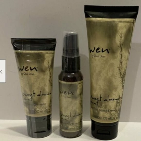 Bargainwizz Wen Sweet Almond Mint Mini Kit Health & Beauty 1 Bargainwizz Wen Sweet Almond Mint Mini Kit Health & Beauty