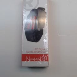 Bargainwizz LED Digital Sports Band Watch