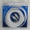 Bargainwizz Commercial Electric 25 Ft. Cat5e Ethernet Cable - White Computers