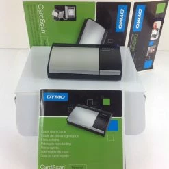 Bargainwizz DYMO Dymo CardScan Personal V9 Business Card Scanner Office Supplies