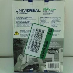 Bargainwizz Home Improvement Chamberlain Group Clicker Universal 2-Button Garage Door Opener