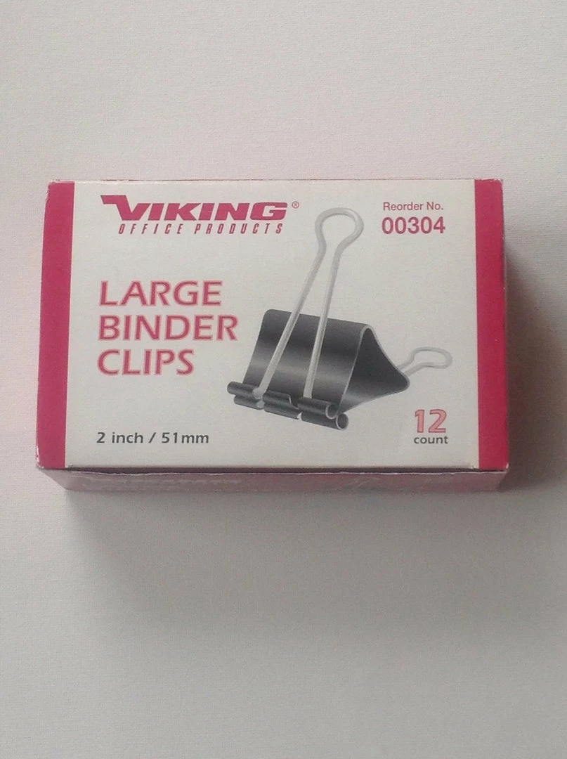 Bargainwizz Large Binder Clips* Office Supplies 1 Bargainwizz Large Binder Clips* Office Supplies